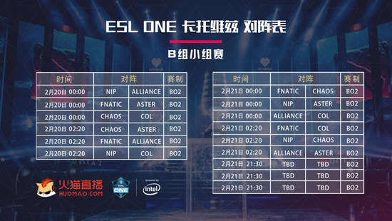 DOTA2 ESL One卡托维兹站今日开启 火猫全程直播