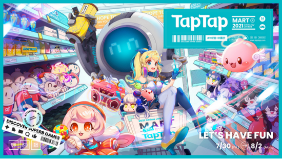 直击2021CJ游戏展区：在“TapTap MART”享受纯粹的游戏乐趣！