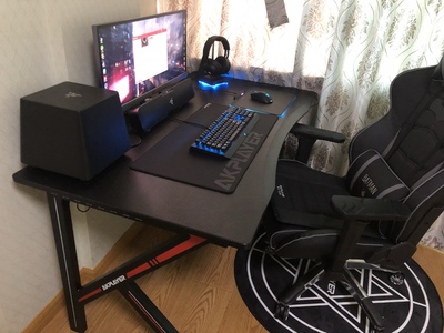 阿卡丁AKPLAYER电竞桌 KING开箱pick一下