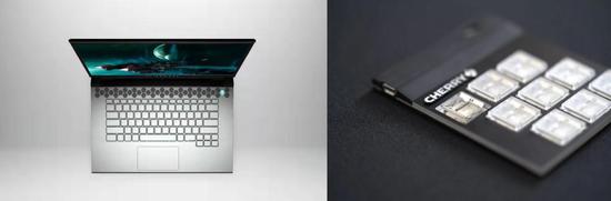 ALIENWARE m15 R4可搭载CHERRY™ MX X型鸥翼式机械键盘