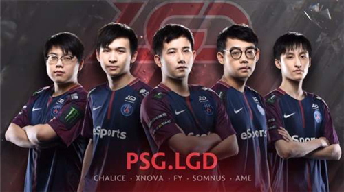 PSG.LGD战队海报