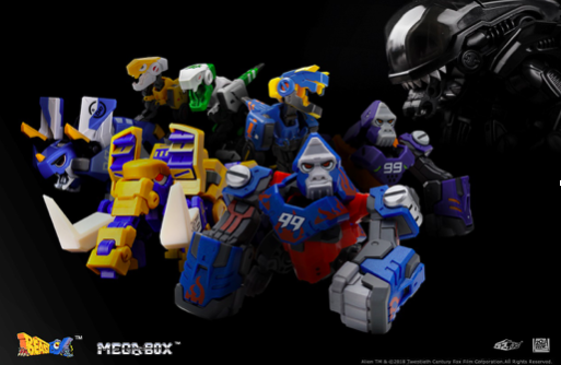 (变形平台玩具BEASTBOX和MEGABOX)