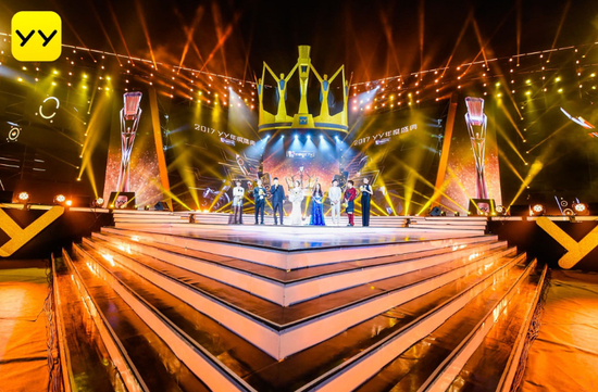 2017YY年度盛典壕华包场 获奖主播星光熠彩