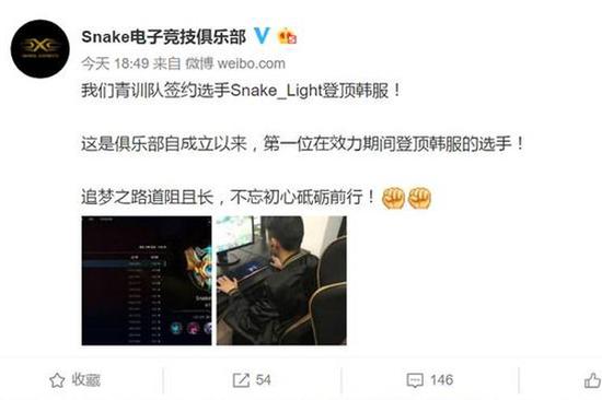 Snake神秘AD选手SnakeLight