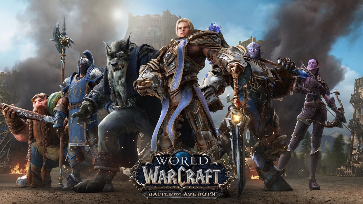 战火再燃!8.0《争霸艾泽拉斯》最新主题壁纸欣