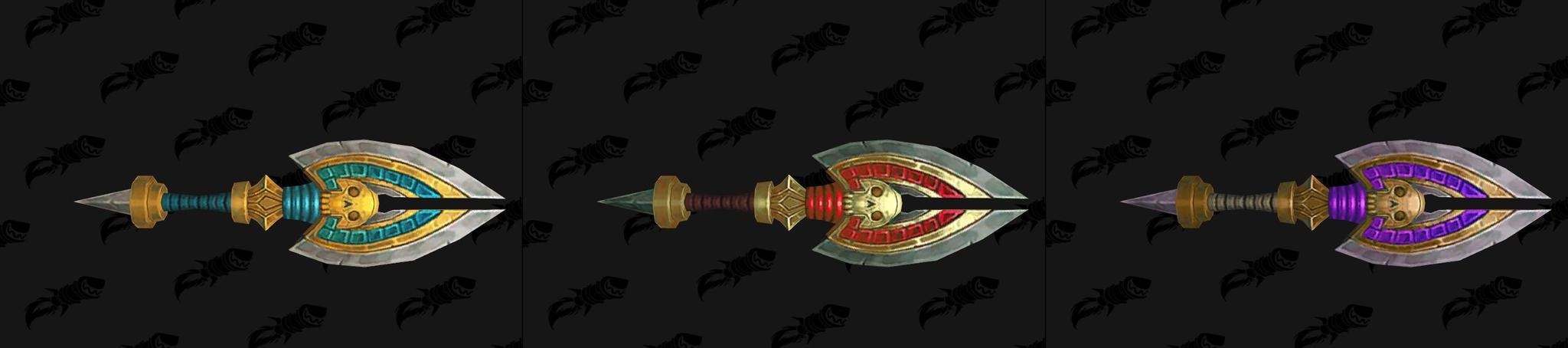 魔兽8.0争霸艾泽拉斯:赞达拉任务武器模型一览