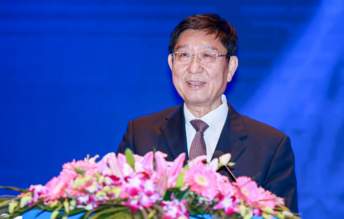 中国物流与采购联合会副会长蔡进致辞