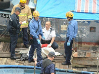 香港一海面发现婴儿尸体 身绑10公斤铁沉海底 