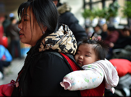 春运路上的小候鸟