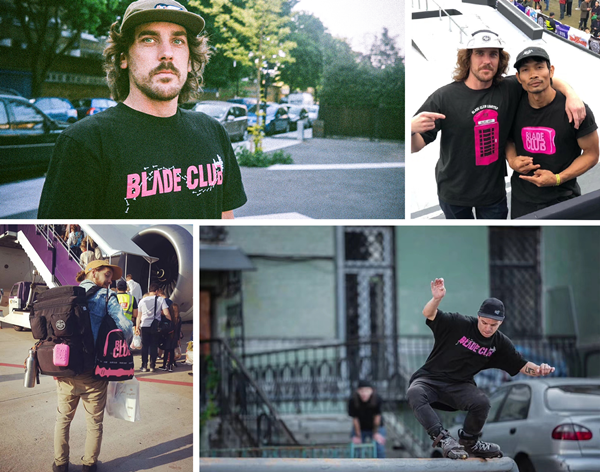 世界顶级滑手拥护BLADECLUB品牌