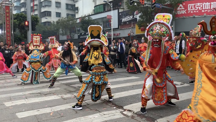 潮阳棉城“第九届双忠文化节”巡游活动