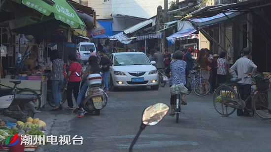 潮州市意溪坝街以街代市