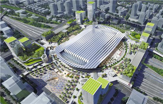 白云站周边地区效果图
