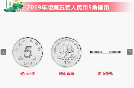 样币。图片来自央行网站