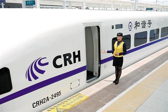 江湛铁路即将开通，车站建设、客服设施设备均采用较高标准 羊城晚报记者 王磊 摄