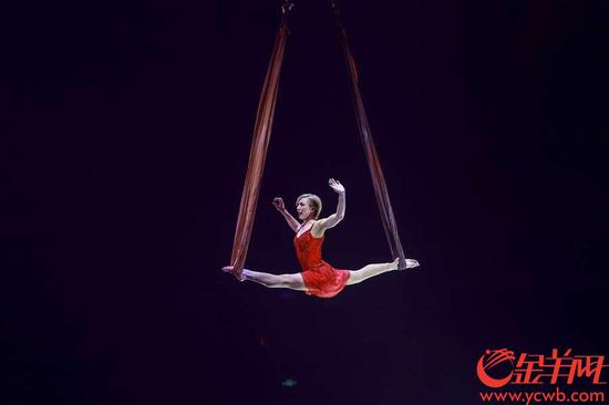 第五届中国国际马戏节开幕 金羊网记者 宋金峪 摄