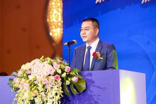 珠海市汕尾商会轮值会长许传阳致辞