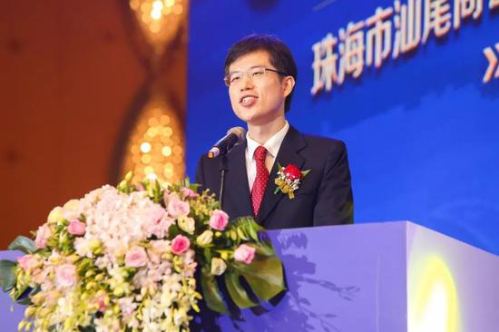 共青团珠海市委员会副书记、珠海市青年联合会主席谢明华致辞
