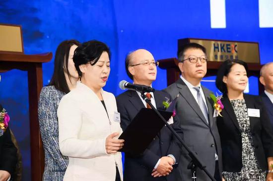 中国保利集团副总经理 保利发展控股集团董事长宋广菊致辞