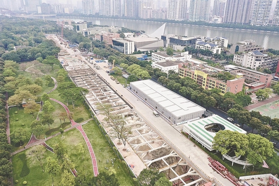 十二号线二沙岛站 广州地铁供图