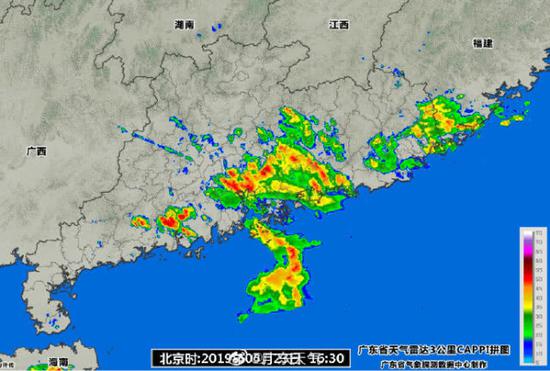 广东24-26日各市雷雨仍频繁 局部雨势大需注意雷电