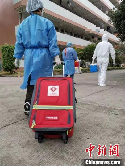图为惠州市疾控中心传染病预防控制科在抗战疫情 惠州市卫生健康局供图