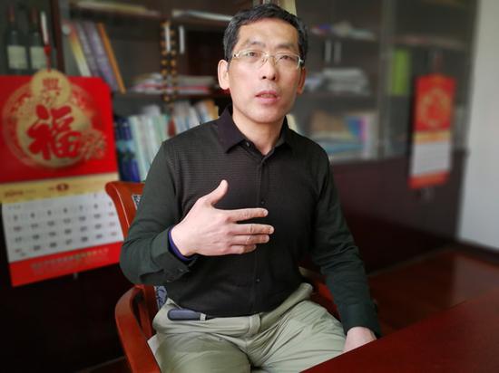娄高明。 澎湃新闻记者 朱远祥 图
