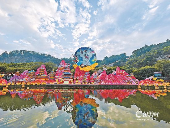 3日，2026年粤港澳大湾区灯会一景 羊城晚报记者 江皓轩 摄