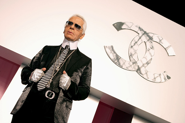 当地时间2005年10月7日，法国巴黎， Karl Lagerfeld。 本文图片均来自 视觉中国