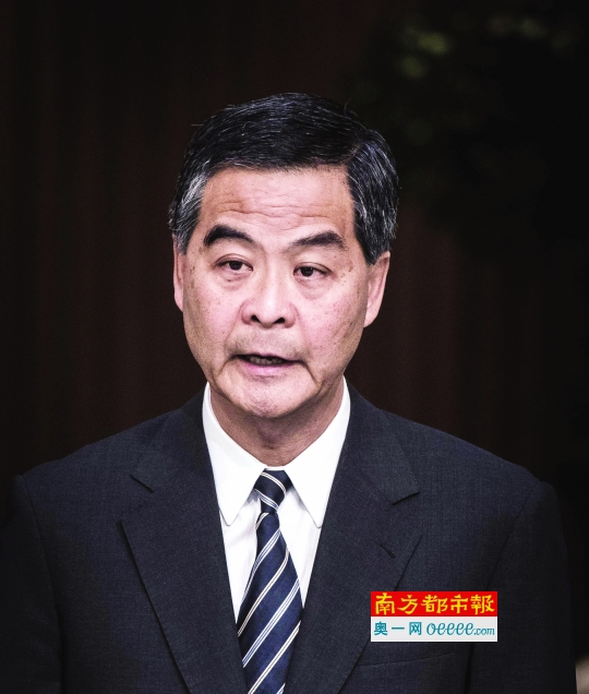 梁振英。资料图片