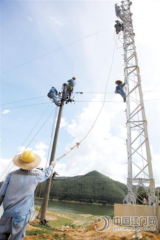 江门供电局对192个中心村电网改造升级 _江门