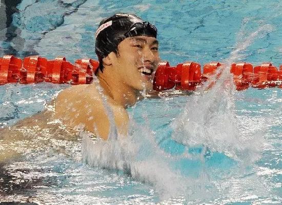 中国游泳队此次奥运参赛男女共有五名广东队员