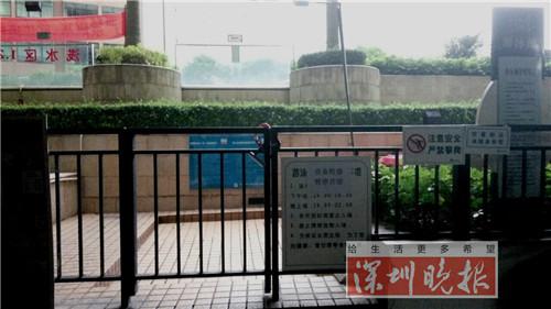 (事发泳池已暂停开放 李其聪摄)