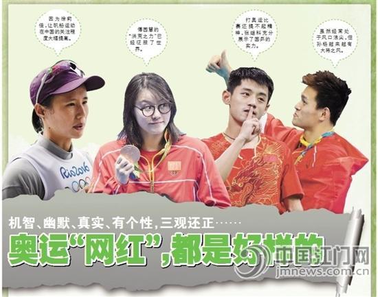 奥运网红都是好样的 不仅有实力还有真性情_江