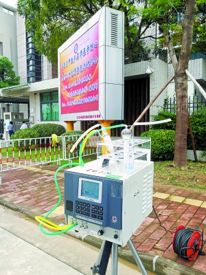 市一中空气监测点
