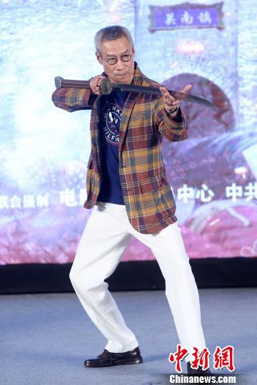 刘佩琦在片中饰演冯子材。 主办方供图 摄 刘佩琦在片中饰演冯子材。 主办方供图