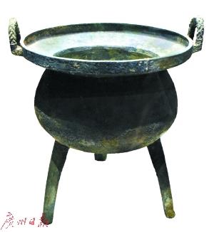 南越王墓出土的越式青铜鼎。(杨兴斌/FOTOE)