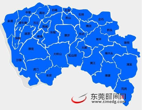 东莞市气象台于22日08时01分发布台风蓝色预警信号