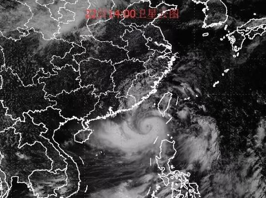 台风天鸽23日将在深圳到吴川一带登陆 强度仍