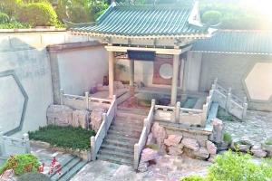 大通烟雨井,位于花地河口东南侧。