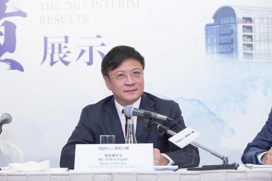 融创中国股价一个月涨80% 孙宏斌挣280亿