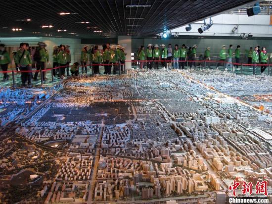 资料图:北京城市规划馆。中新社发 任海霞 摄