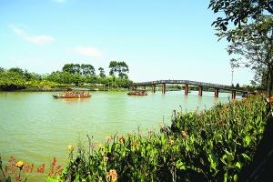 麻涌水上风光无限。广报记者葛宇飞摄