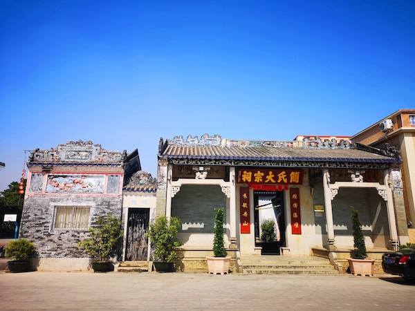 简氏大宗祠,南塘学校最早设于此