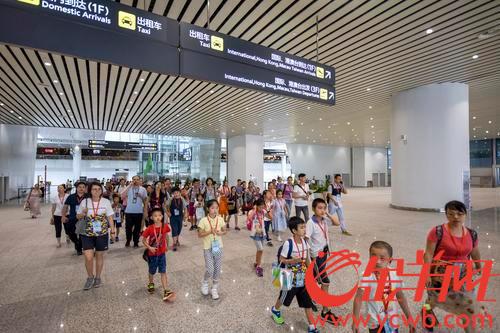 白云机场开放日活动 金羊网记者 宋金峪 摄