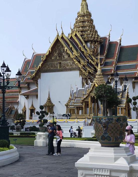 位于泰国芭提雅的金龙寺。 受访者  供图