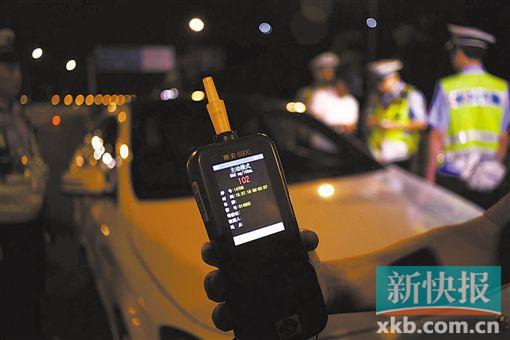 ■广州警方加大对酒驾的查处力度。 （资料图，新快报记者 孙毅/摄）