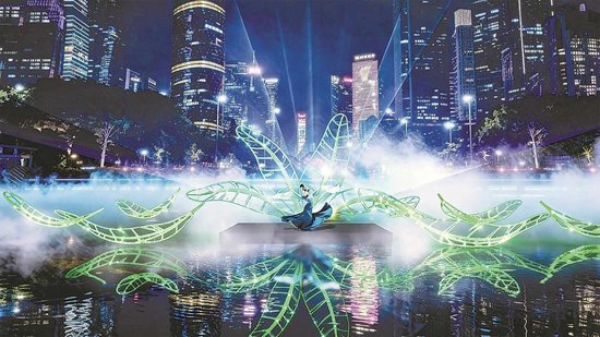 星光大道作品《蕉雨水色》效果图 主办方提供