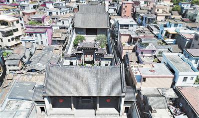 广州番禺石楼陈氏宗祠(善世堂)。