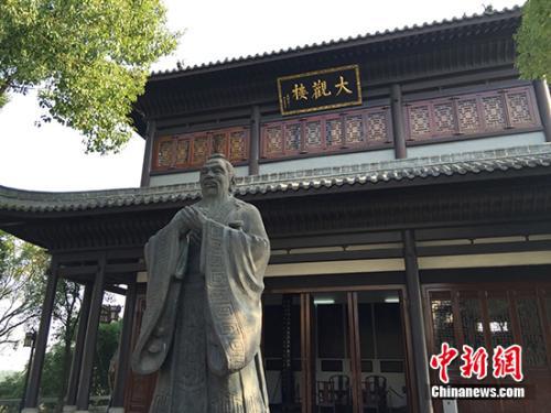 石鼓书院。中新网记者 宋宇晟 摄